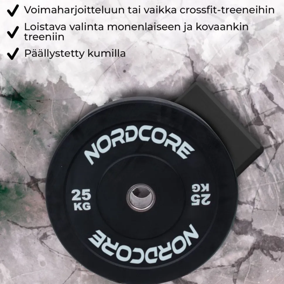 Levypaino Nordcore Core Bumper, 5-25kg