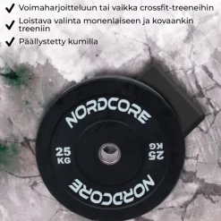 Levypaino Nordcore Core Bumper, 5-25kg