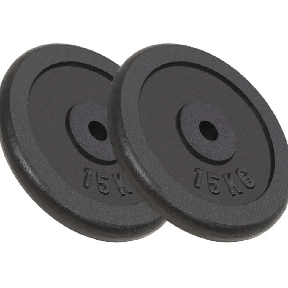 Levypainot, 2kpl, 30kg, valurauta