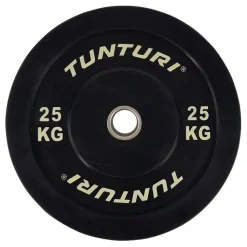Levypaino Tunturi 25 kg musta