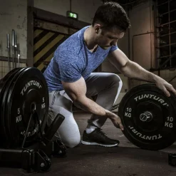 Levypaino Tunturi 25 kg musta