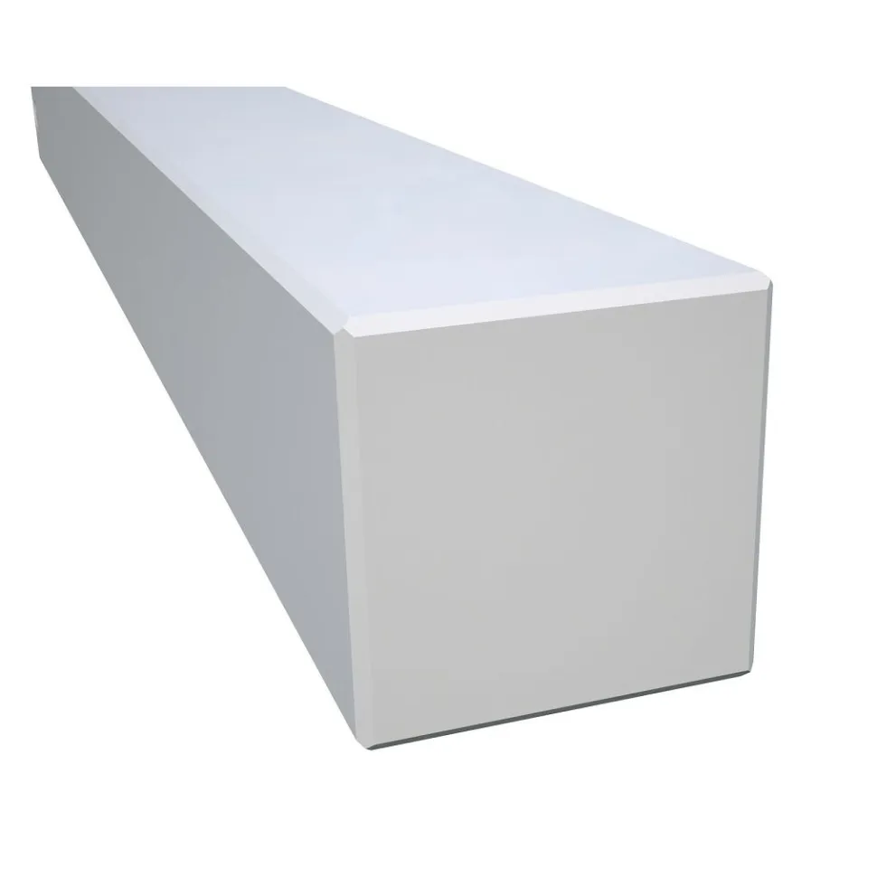 Liimapuutolppa Palmako 90x90x1000 mm valkoinen 5 kpl/pkt