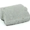 Liimattava reunakivi Rudus kaarre R1000 kupera 195x130x80 mm sileä harmaa