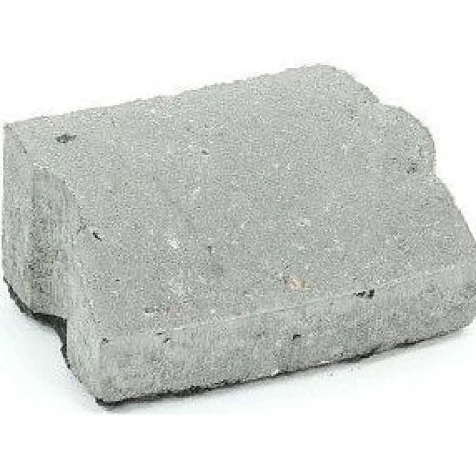 Liimattava reunakivi Rudus kaarre R1000 kupera 195x130x80 mm sileä harmaa