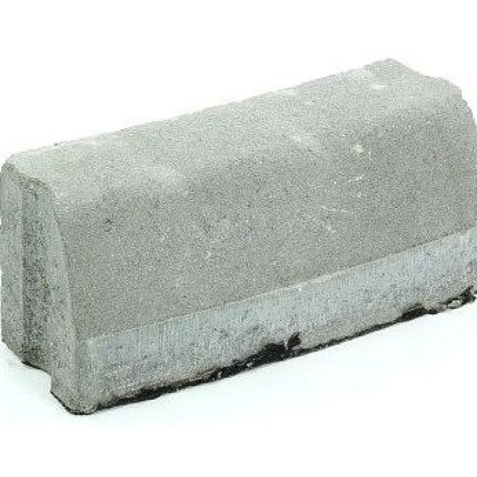 Liimattava reunakivi Rudus kaarre R2500 kupera 390x130x160 mm sileä harmaa