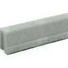Liimattava reunakivi Rudus suora 1000x130x160 mm sileä harmaa