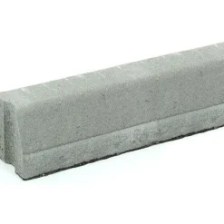 Liimattava reunakivi Rudus suora 1000x130x160 mm sileä harmaa