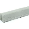 Liimattava reunakivi Rudus suora 1000x130x120 mm sileä harmaa