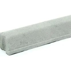 Liimattava reunakivi Rudus suora 1000x130x120 mm sileä harmaa
