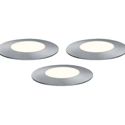 Lisäsarja Paulmann Plug & Shine Mini maavalaisimille Ø55mm 3-osainen teräs
