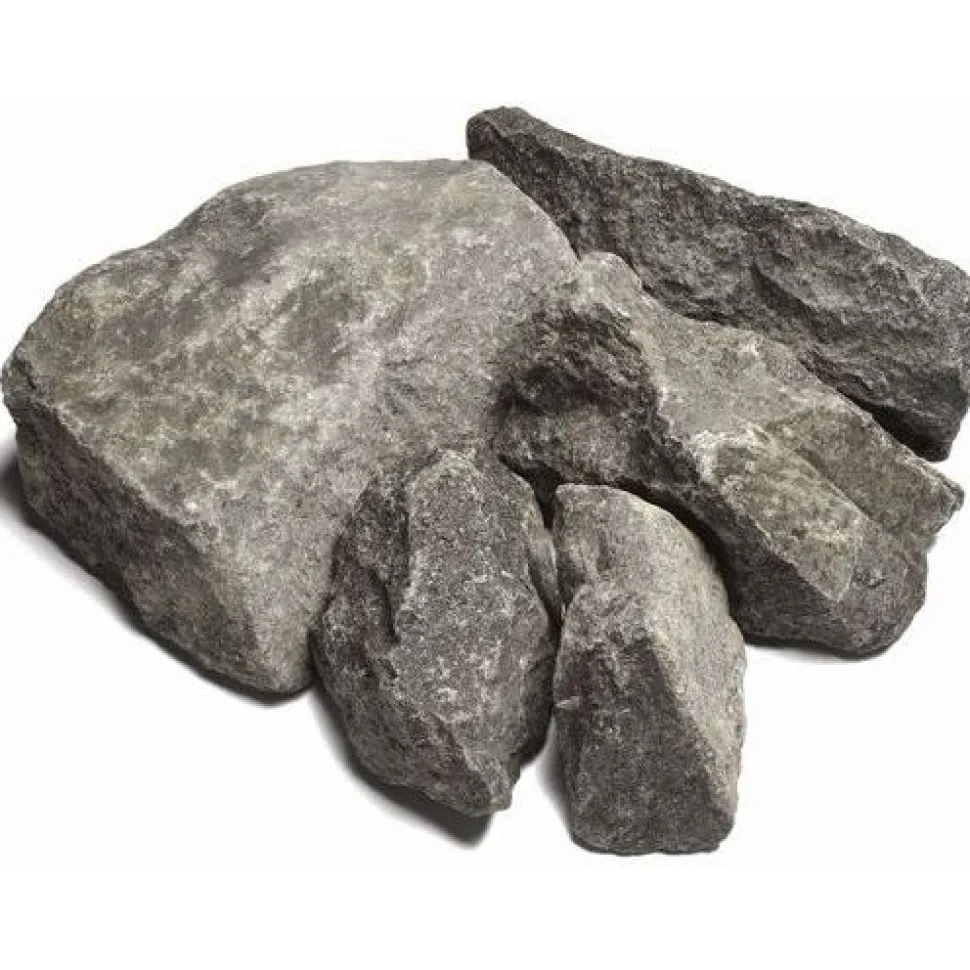 Lohkarekivi Rudus 2-30 kg musta 1000 kg/säkki