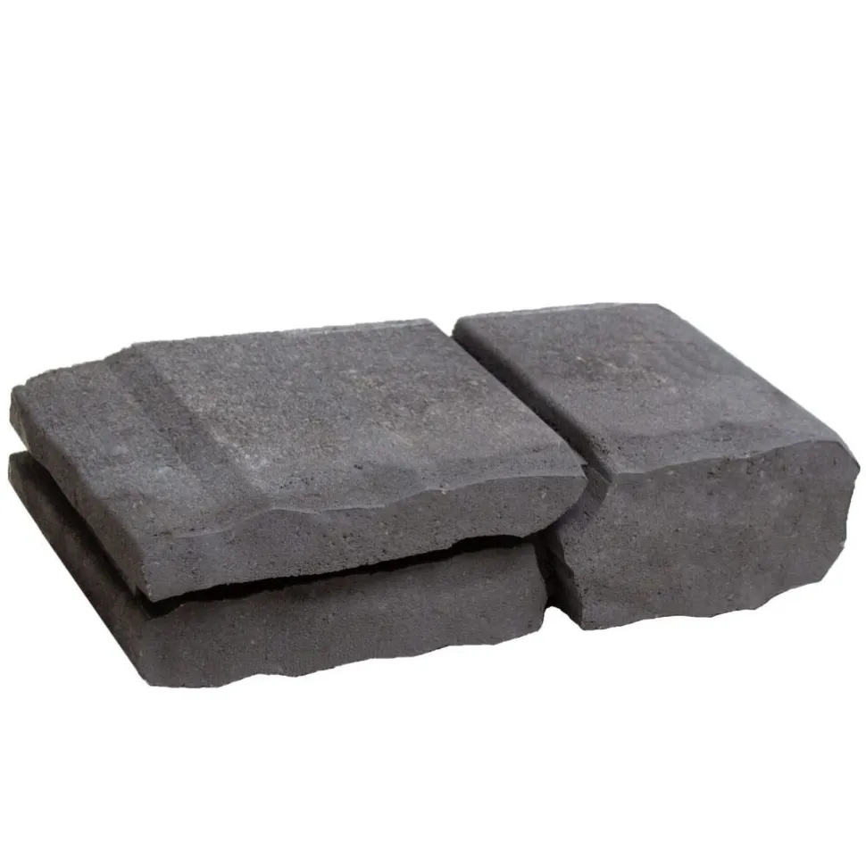 Loimumuurikivi Lakka 360x180x90mm, musta