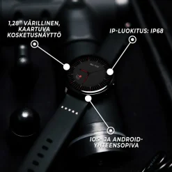 Älykello Kuura Function F7 V3 musta