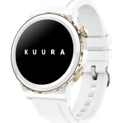 Älykello Kuura Smart Watch Fashion Women FW5, valkoinen