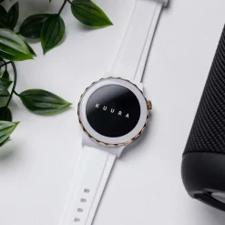 Älykello Kuura Smart Watch Fashion Women FW5, valkoinen