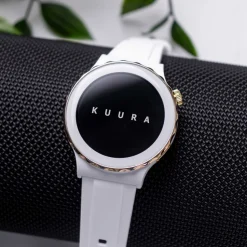 Älykello Kuura Smart Watch Fashion Women FW5, valkoinen