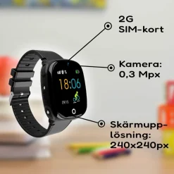 Älykello Kuura Smart Watch Kids K1, pinkki