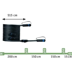 Maavalaisinsarja Paulmann Plug & Shine Mini Ø55mm 3-osainen teräs