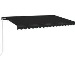 Manuaalisesti sisäänkelattava markiisi 1 300x250 cm sininen/valkoinen