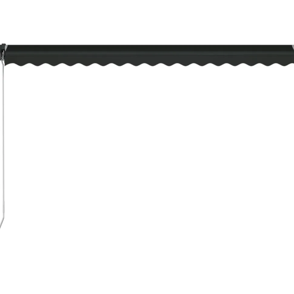 Manuaalisesti sisäänkelattava markiisi 1 300x250 cm sininen/valkoinen