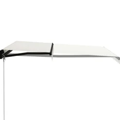 Manuaalisesti sisäänkelattava markiisi 1 300x250 cm sininen/valkoinen