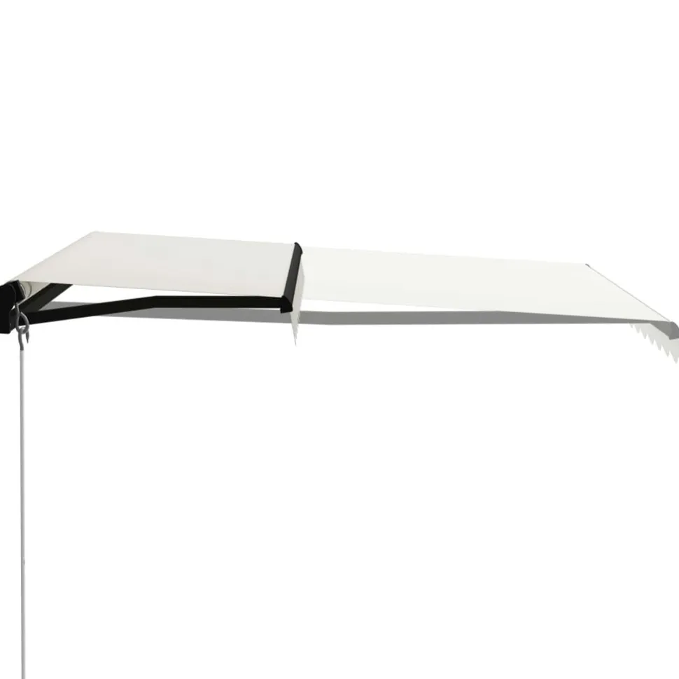Manuaalisesti sisäänkelattava markiisi 1 300x250 cm sininen/valkoinen