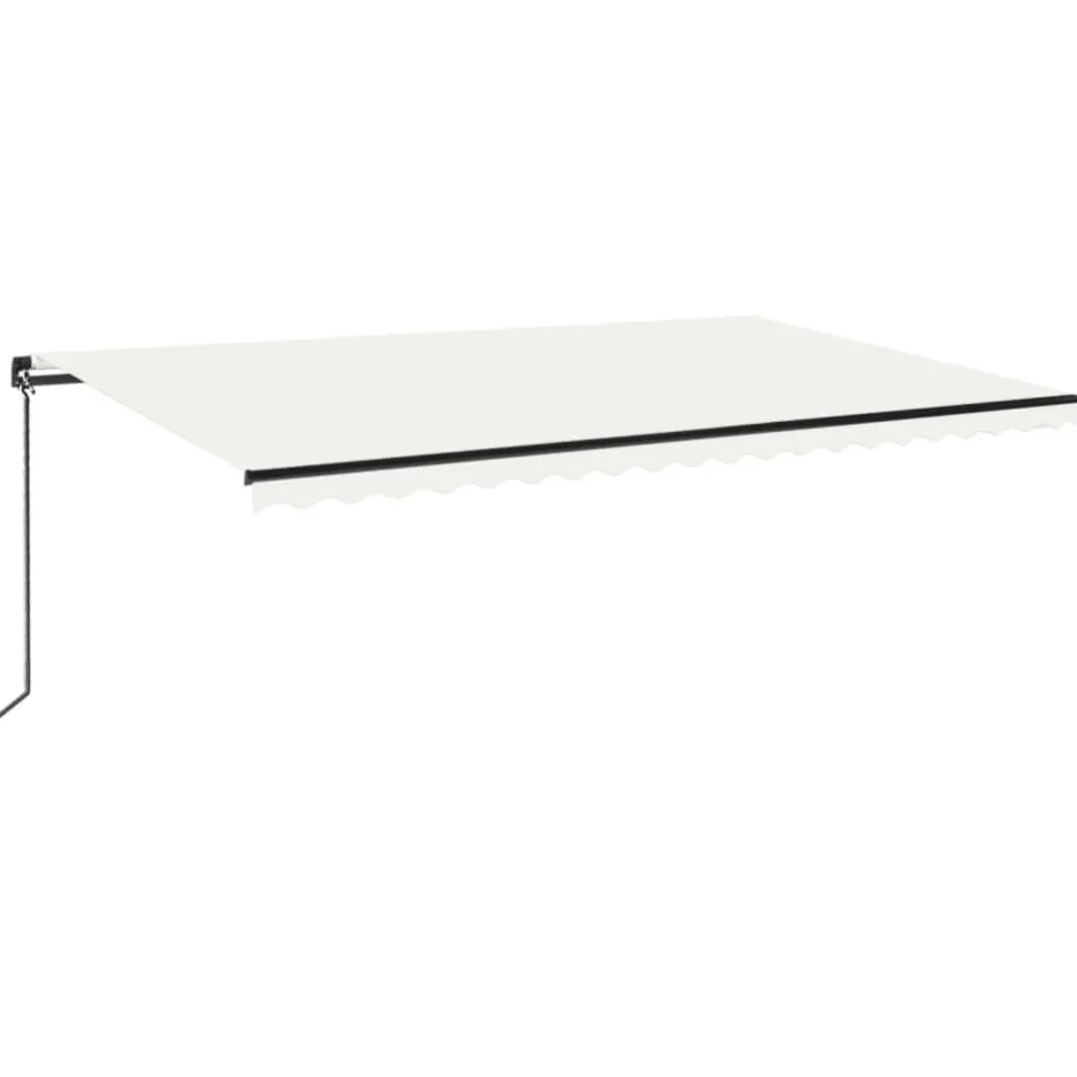Manuaalisesti sisäänkelattava markiisi 1 300x250 cm sininen/valkoinen