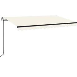 Manuaalisesti sisäänkelattava markiisi 1 300x250 cm sininen/valkoinen