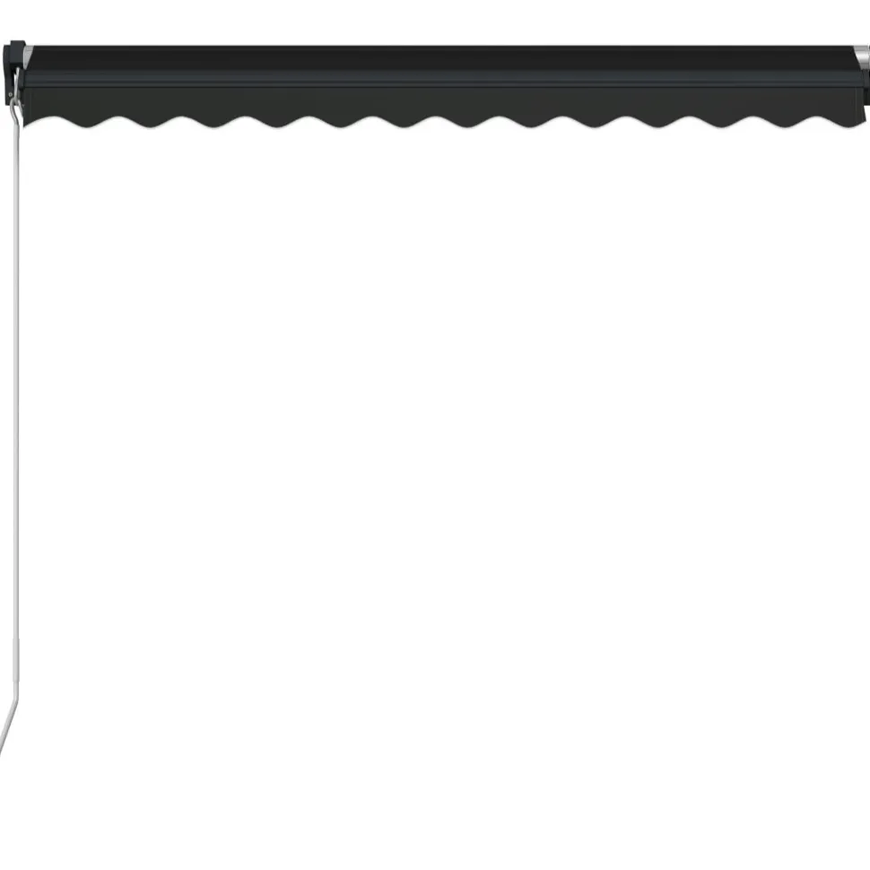 Manuaalisesti sisäänkelattava markiisi 1 300x250 cm sininen/valkoinen