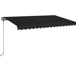 Manuaalisesti sisäänkelattava markiisi 1 300x250 cm sininen/valkoinen