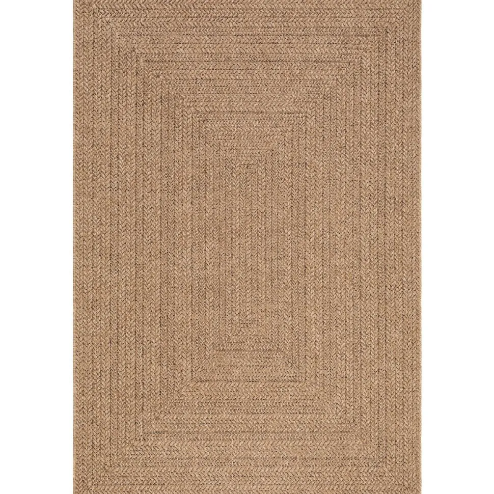 Matto Benina Natural Frame, sisä- ja ulkokäyttöön, ruskea, eri kokoja