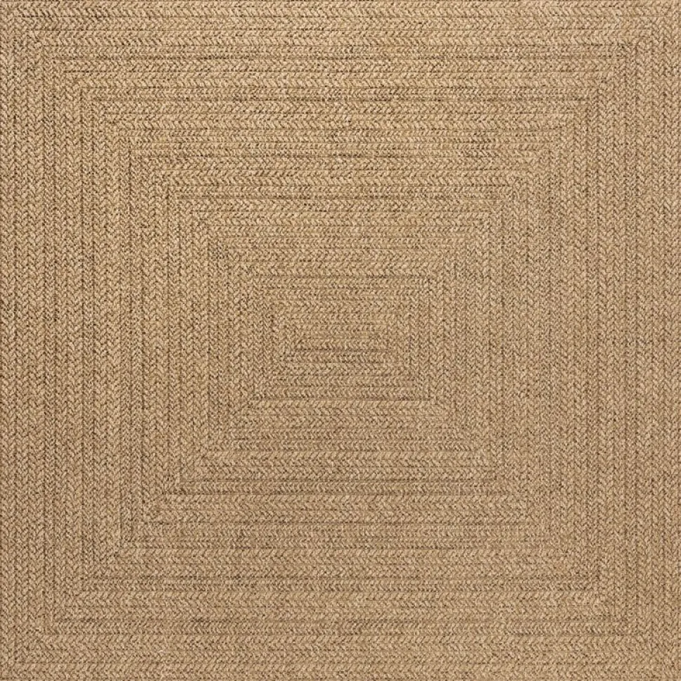 Matto Benina Natural Frame, sisä- ja ulkokäyttöön, ruskea, eri kokoja