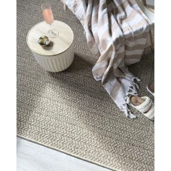 Matto Benina Natural Frame, sisä- ja ulkokäyttöön, ruskea, eri kokoja