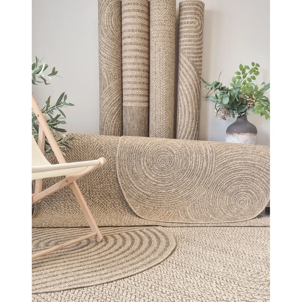 Matto Benina Natural Zen, sisä- ja ulkokäyttöön, ruskea, eri kokoja
