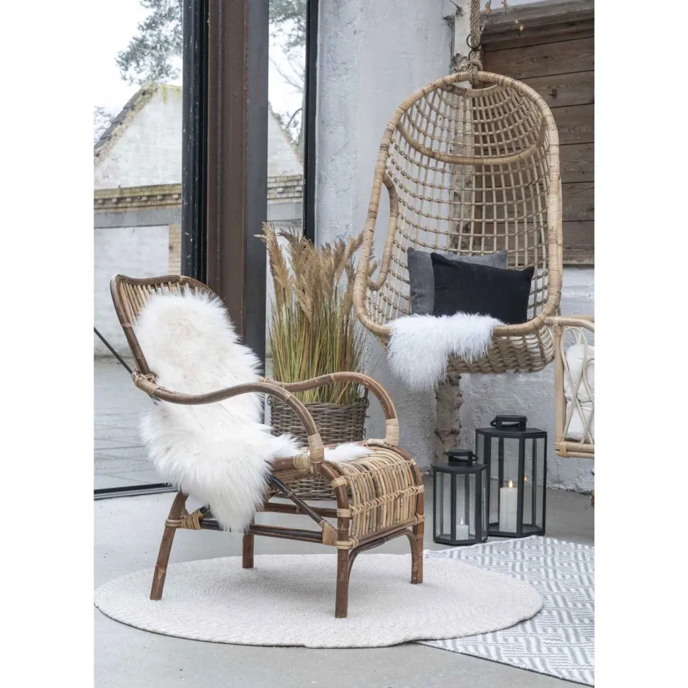 Matto House Nordic Menorca, sisä- ja ulkokäyttöön, pyöreä, beige