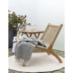 Matto House Nordic Menorca, sisä- ja ulkokäyttöön, pyöreä, beige