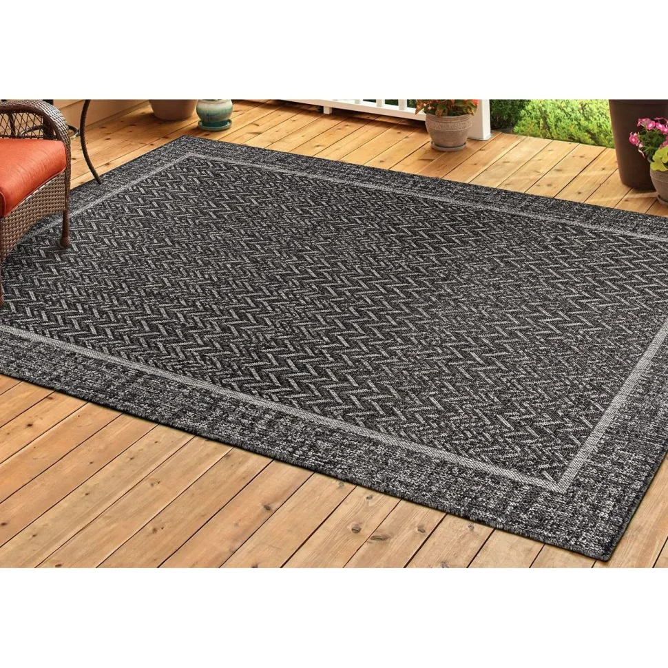 Matto Linento Ermioni 80x150 cm antrasiitti