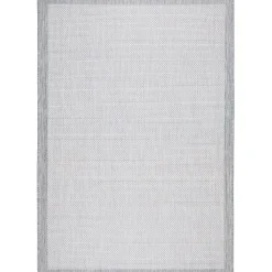 Matto Linento Fresco Suora 120x180cm antrasiitti/valkoinen