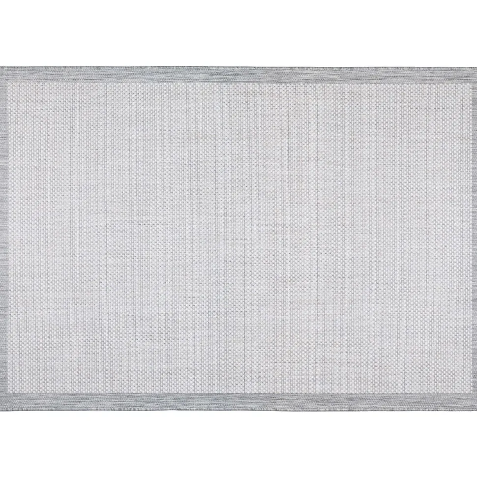 Matto Linento Fresco Suora 120x180cm antrasiitti/valkoinen