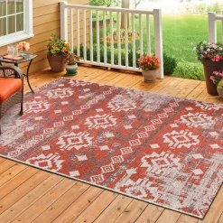 Matto Linento Kos 200x290 cm punainen
