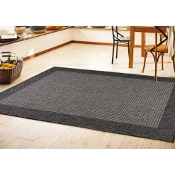 Matto Linento Salamina 120x180 cm antrasiitti