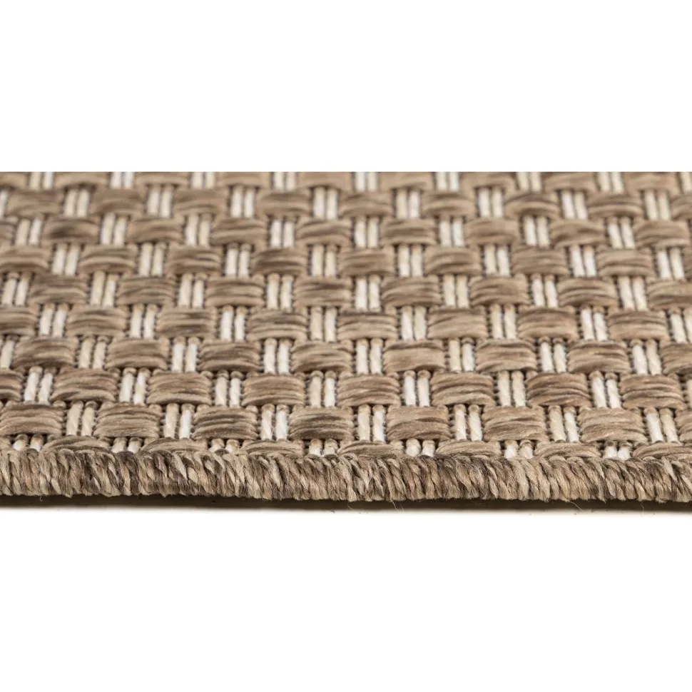 Matto Linento Salamina 80x150 cm ruskeanbeige