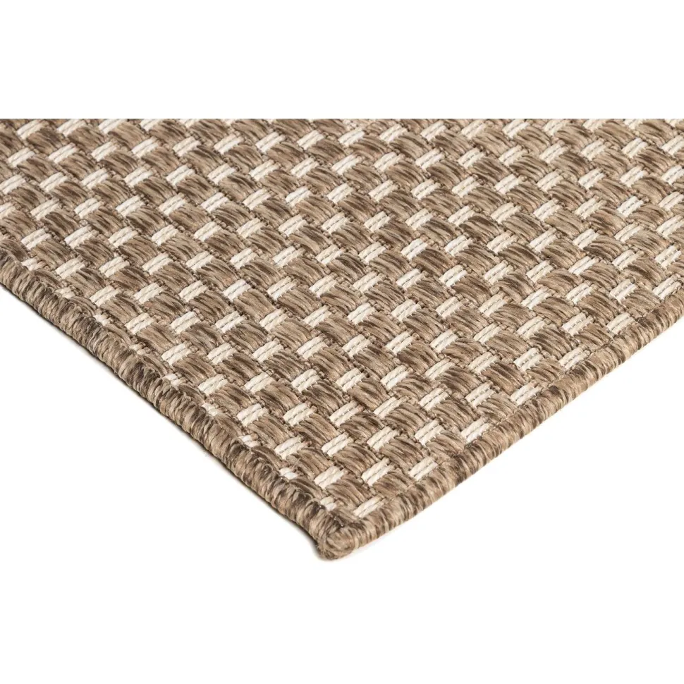 Matto Linento Salamina 80x150 cm ruskeanbeige