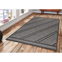 Matto Linento Saron 80x150 cm antrasiitti