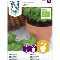 Maustebasilika Nelson Garden Loki Organic, siemenet