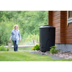 Mökkikompostori Biolan 200 L tummanharmaa