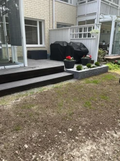 Muurikivi Rudus Antikko 330x165x165 mm profiloitu musta