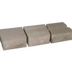 Muurikivi Rudus Muurikko kaarrekivet 235x235x100 mm sileä harmaa