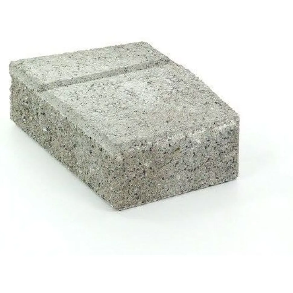 Muurikivi Rudus Muurikko kulmakivi 352x235x100 mm sileä harmaa