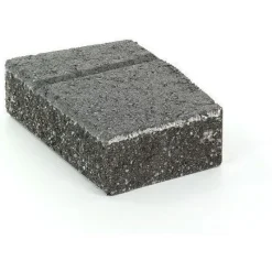 Muurikivi Rudus Muurikko kulmakivi 352x235x100 mm sileä musta